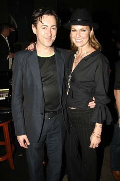 Alan Cumming and Melora Hardin at Upright Cabaret Photo