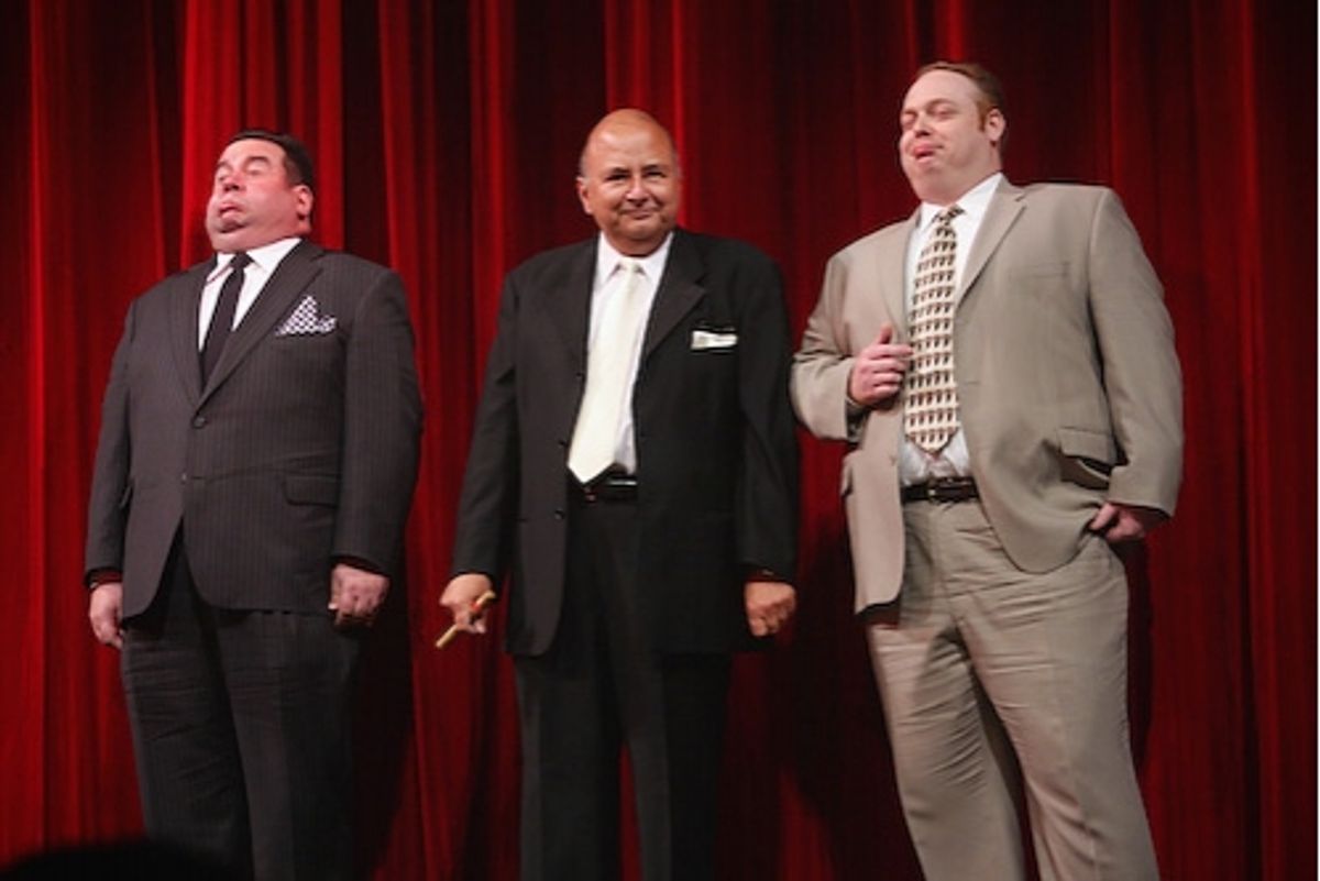 Contestants Bob Greenberg, Dominic Defilippis, George Matthews
 at 