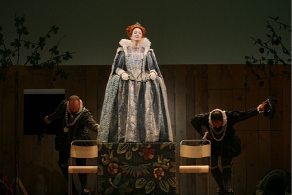Kathleen Chalfant at 'Passion Play' by Sarah Ruhl at Yale Repertory Theatre