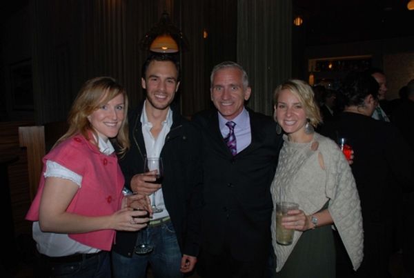 Jane Patterson, Daniel Bogart, Mark S. Hoebee and Jessica Bogart
 Photo