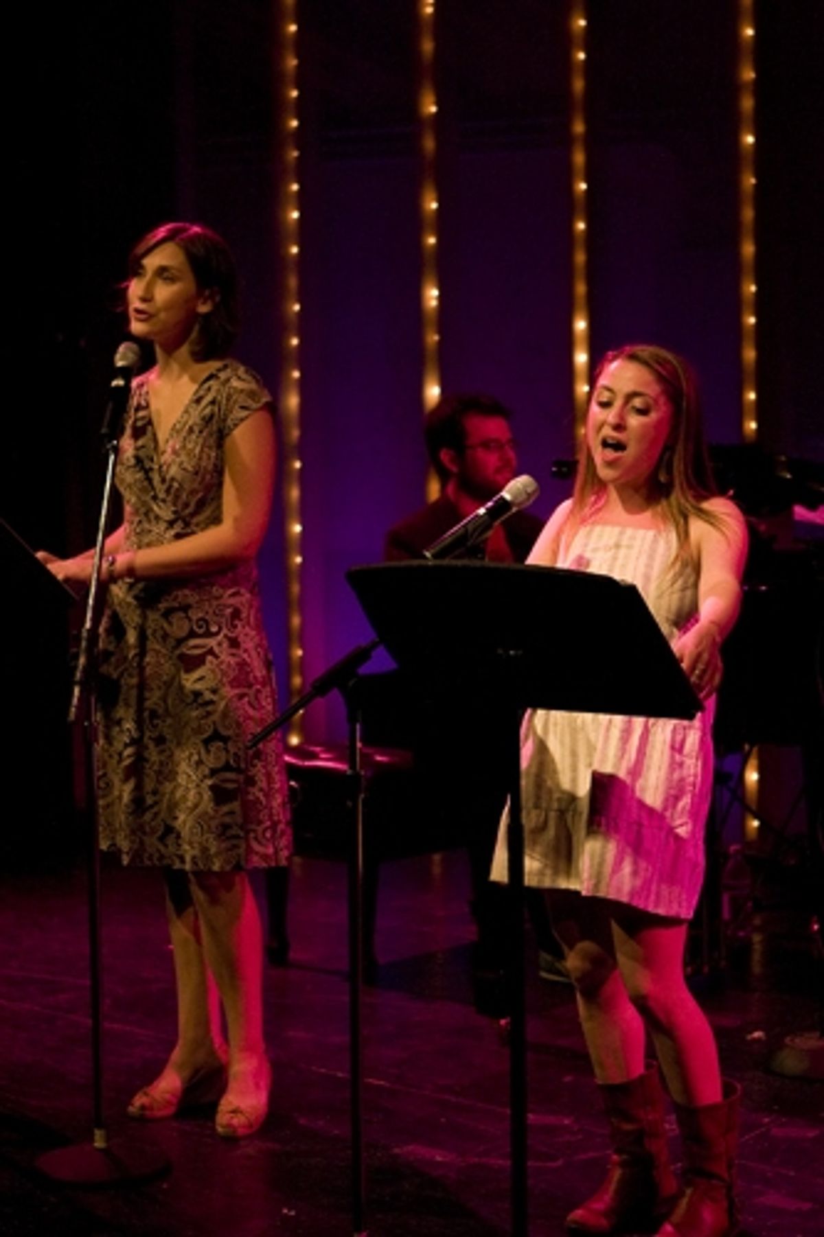 Kait Kerrigan and Dana Steingold at Kerrigan & Lowdermilk's 'Party Worth Crashing' Concert at the Zipper Factory