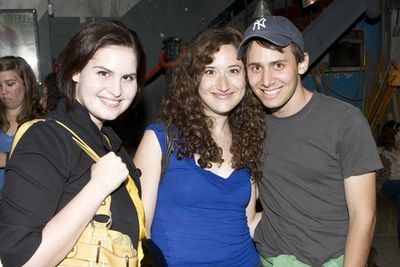 Susanne Layton, Christie Evangelisto and Benj Pasek

 Photo