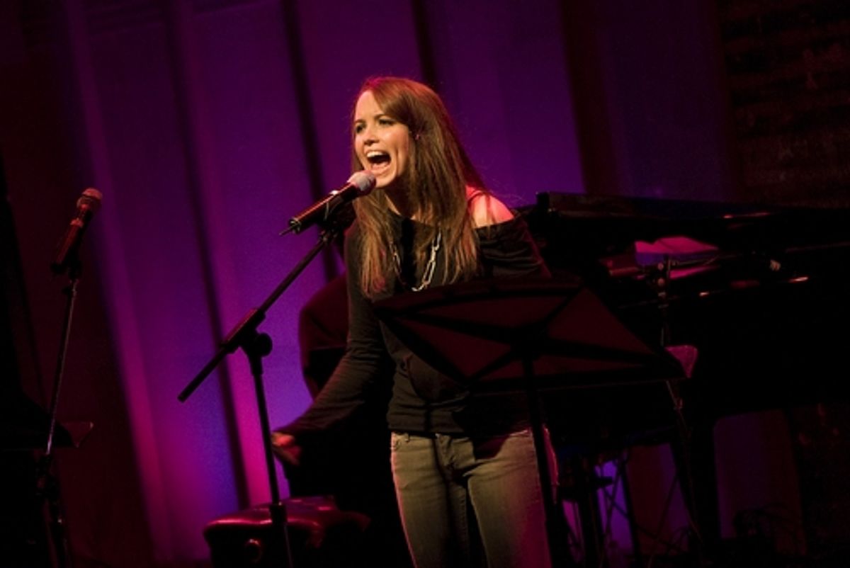 Phoebe Strole at Kerrigan & Lowdermilk's 'Party Worth Crashing' Concert at the Zipper Factory