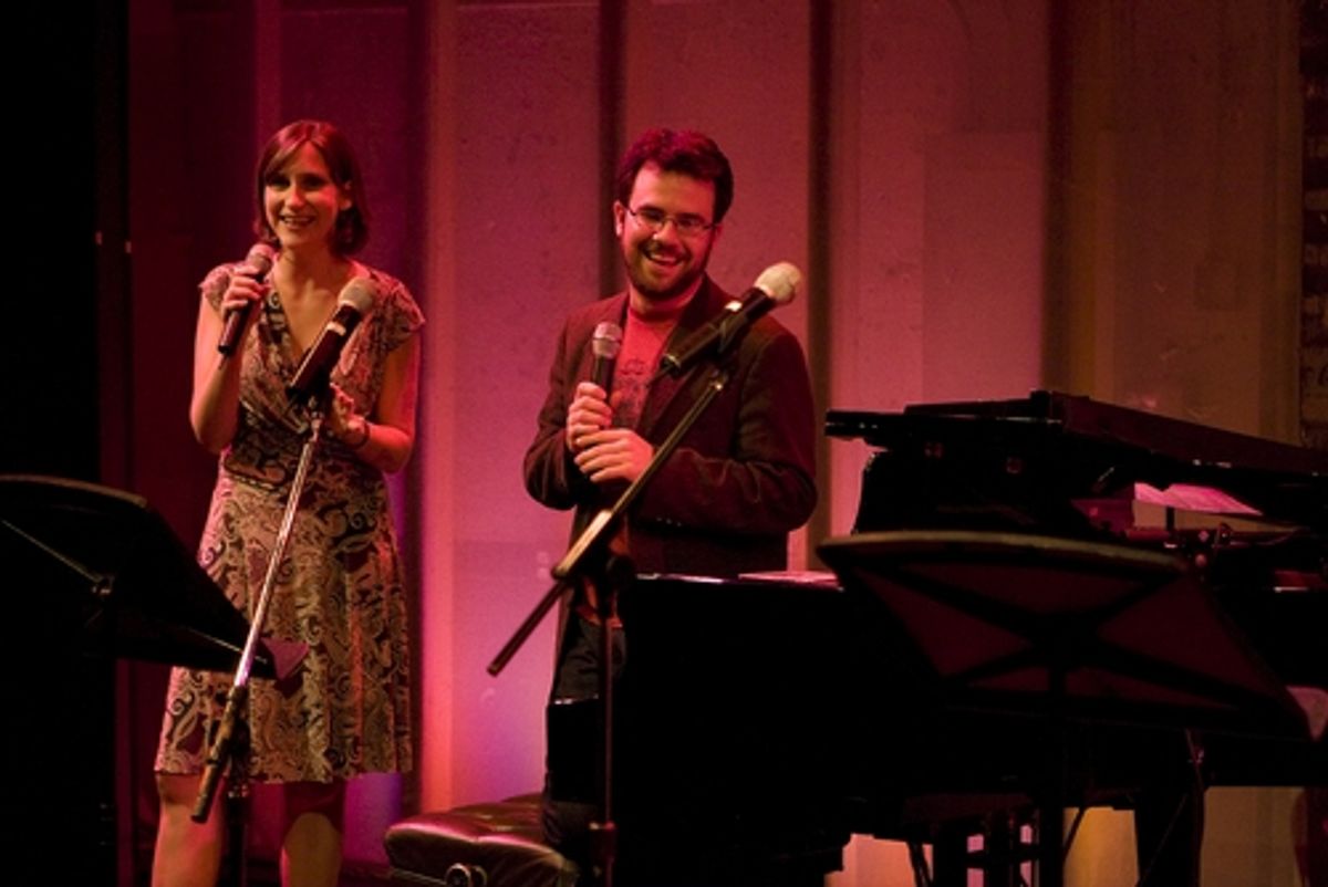 Kait Kerrigan and Brian Lowdermilk
 at 