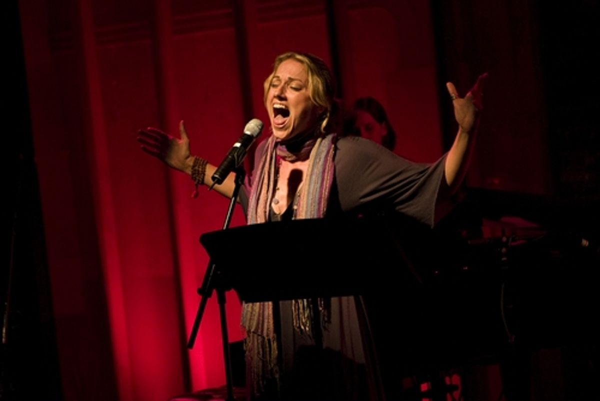 Julie Reiber at Kerrigan & Lowdermilk's 'Party Worth Crashing' Concert at the Zipper Factory