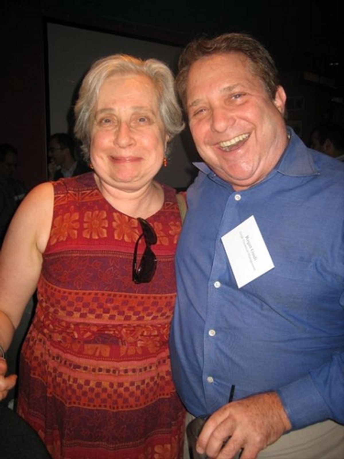 Nancy Gibbs and Roger Gindi

 at 