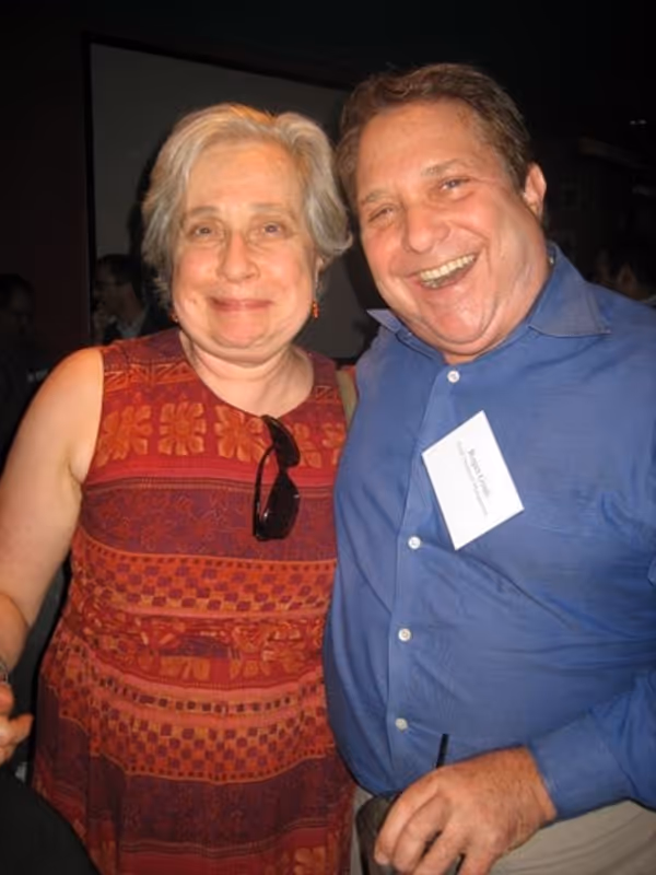 Nancy Gibbs and Roger Gindi

 Photo