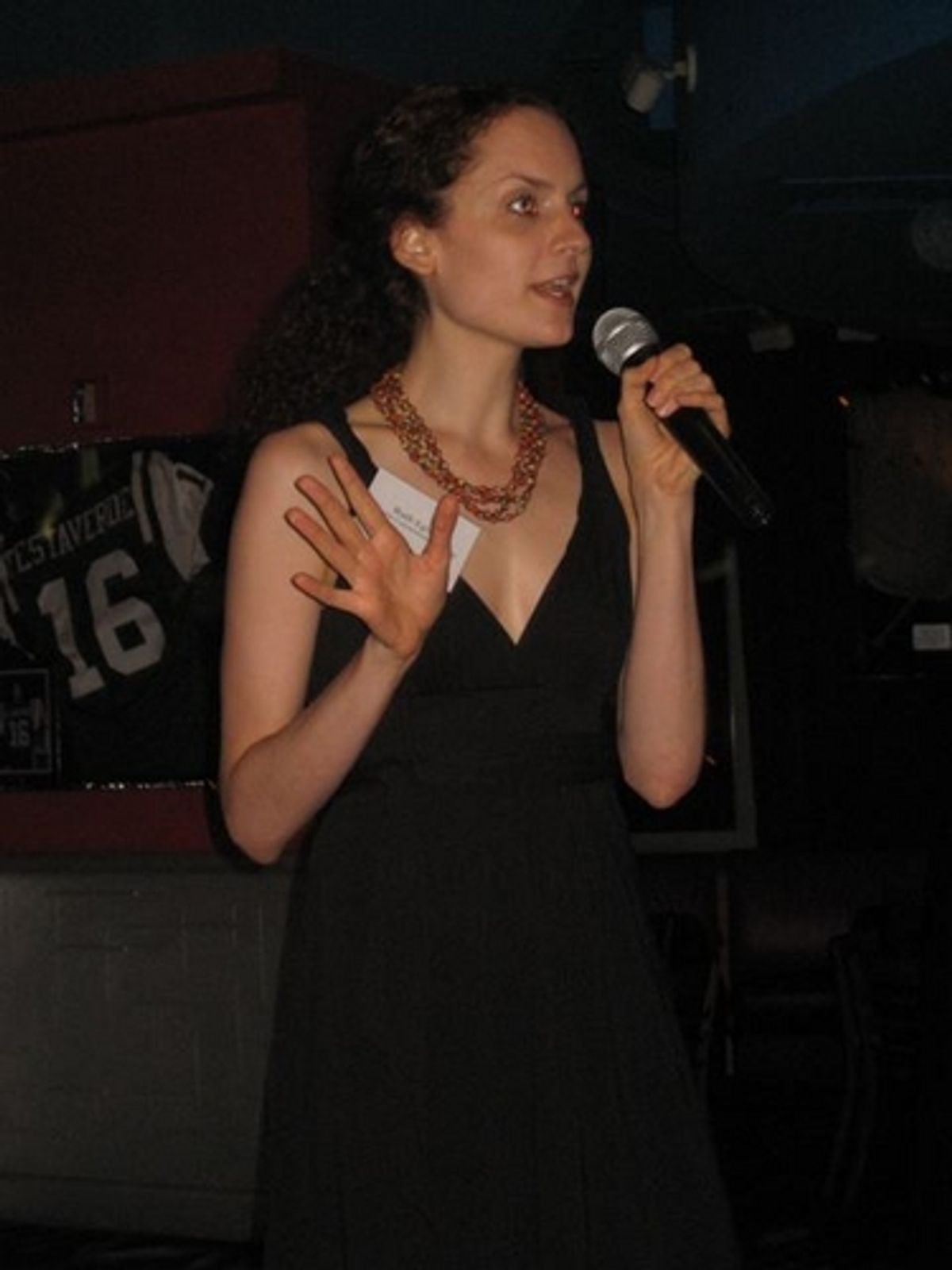 Ruth Aglsaer at Off-Broadway League's Season Kick Off Party