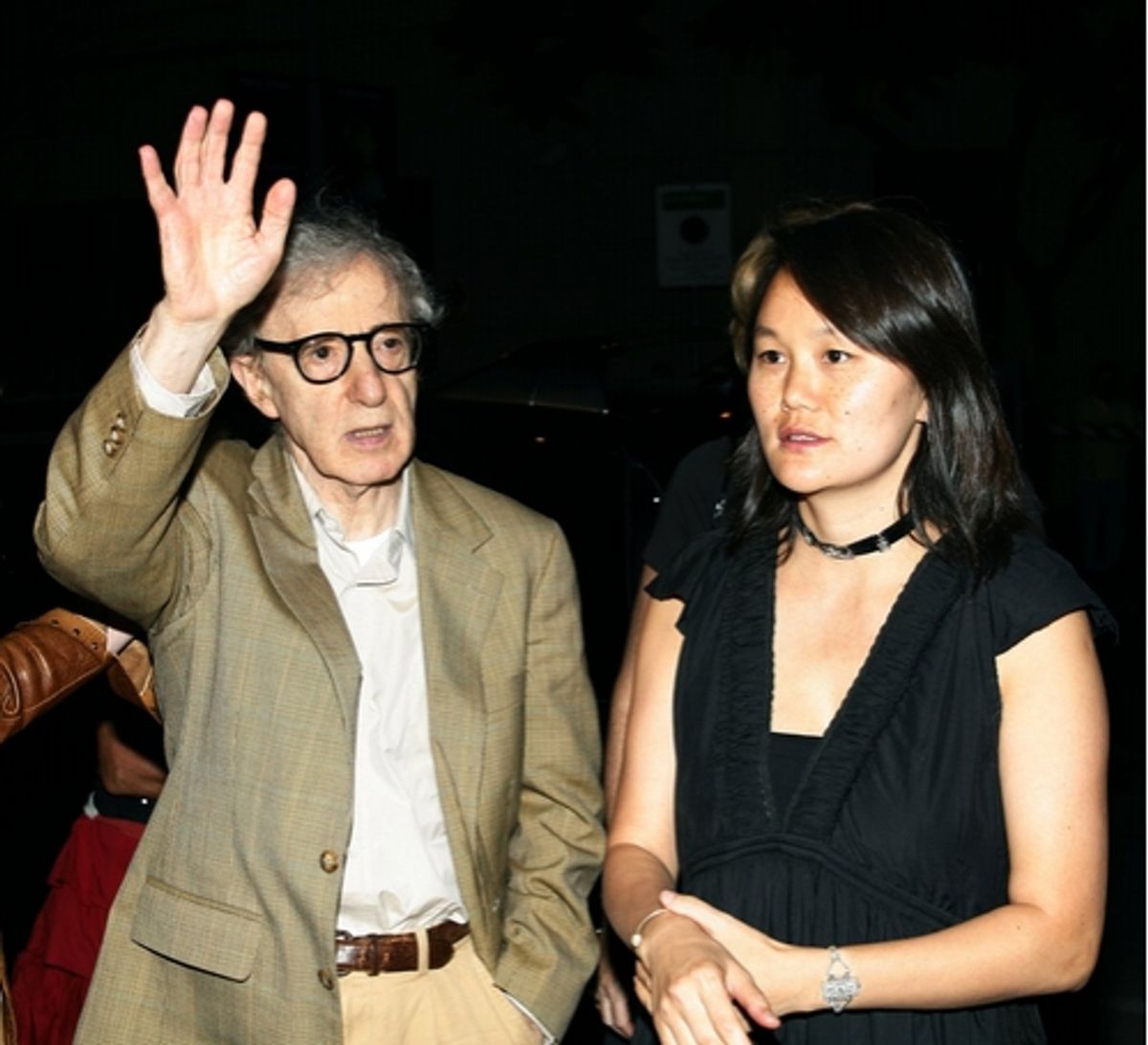 Woody Allen and Arriving at the Premiere

 at 