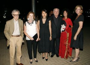 
Woody Allen, Soon-Yi Previn and guests
 Photo