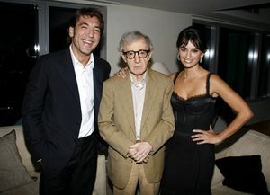 Javier Bardem, Woody Allen and Penelope Cruz Photo