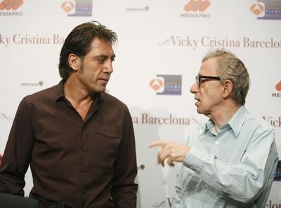 Javier Bardem and Woody Allen

 Photo