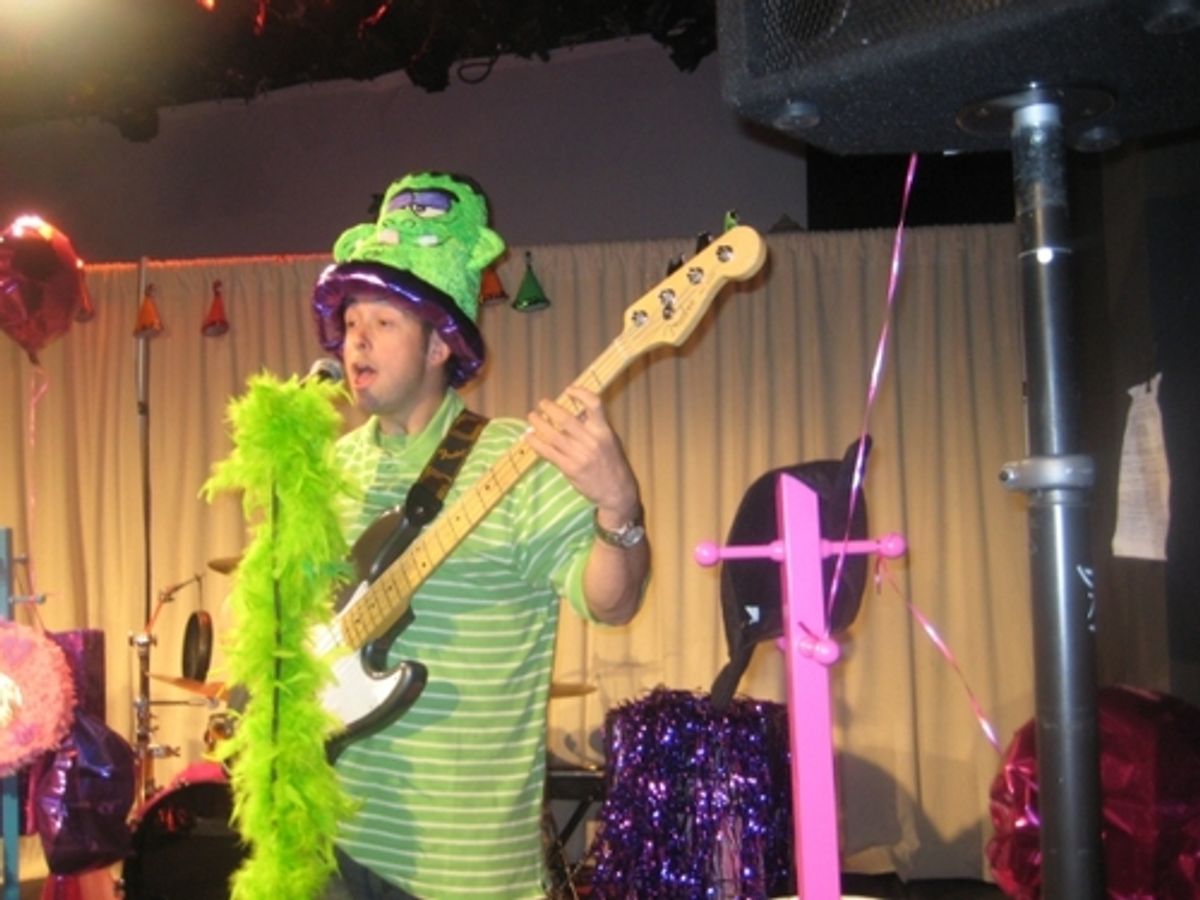 David Weinstein at "Moey Live -- P is for Party!"