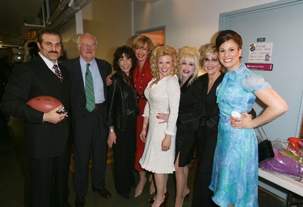 Marc Kudisch, Dabney Coleman, Lily Tomlin;Allison Janney, Megan Hilty, Dolly Parton,  Photo