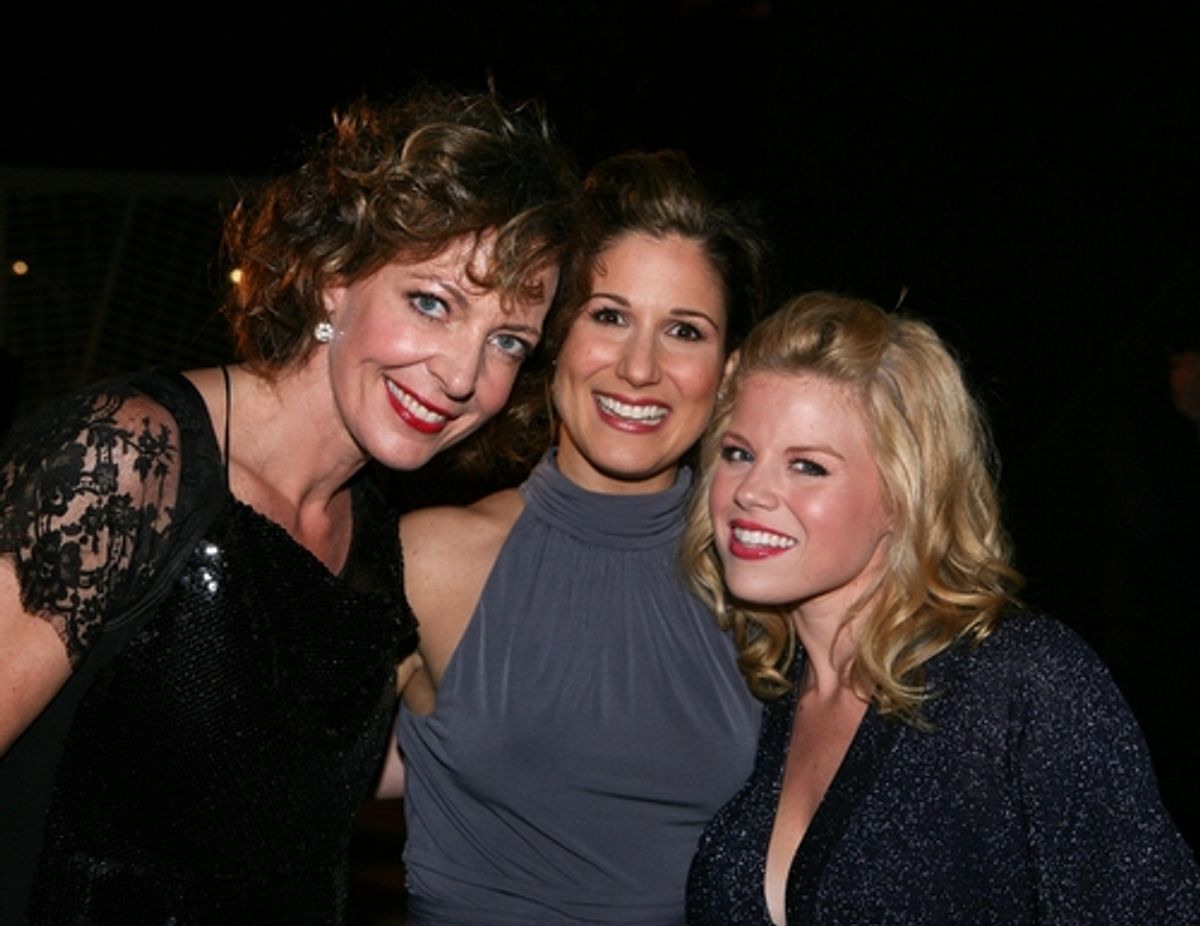 Allison Janney, Stephanie J. Block and Megan Hilty  at 