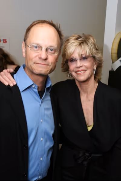 David Hyde Pierce and Jane Fonda  Photo