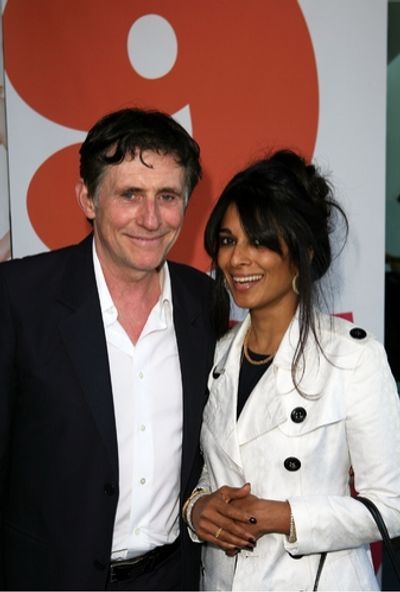 Gabriel Byrne and Anna George  Photo