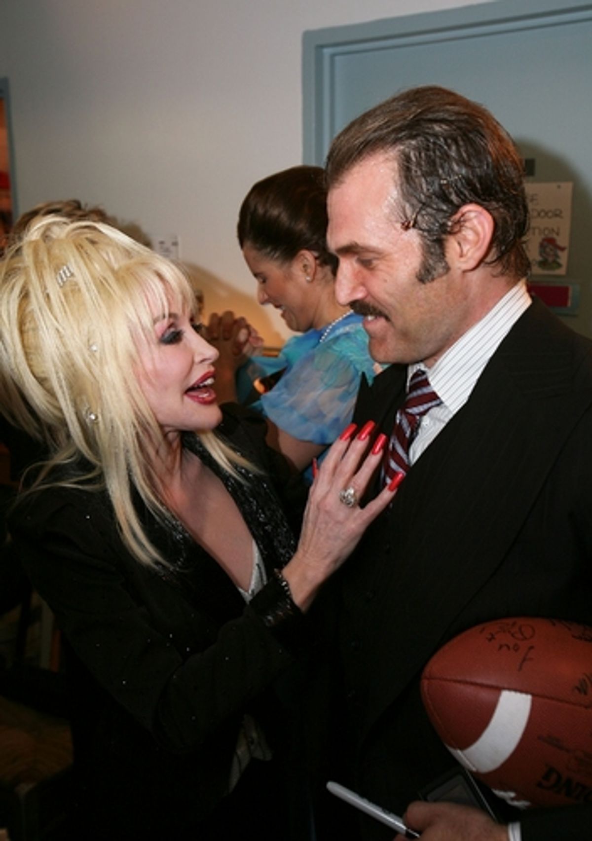 Dolly Parton and Mark Kudisch  at 