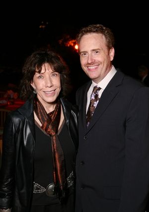 Lily Tomlin and Robert Greenblatt  Photo