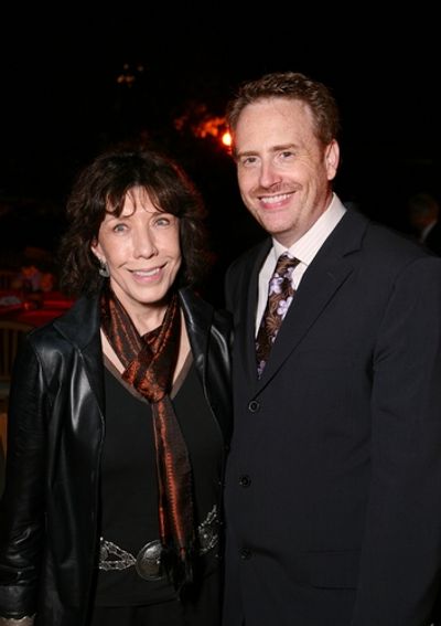 Lily Tomlin and Robert Greenblatt  Photo