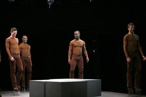 Spencer Liff, Tyrone Jackson, Adesola Osakalumi, and Collin Baja
@ BroadwayWorld Spencer Liff, Tyrone Jackson, Adesola Osakalumi, and Collin Baja
Photo