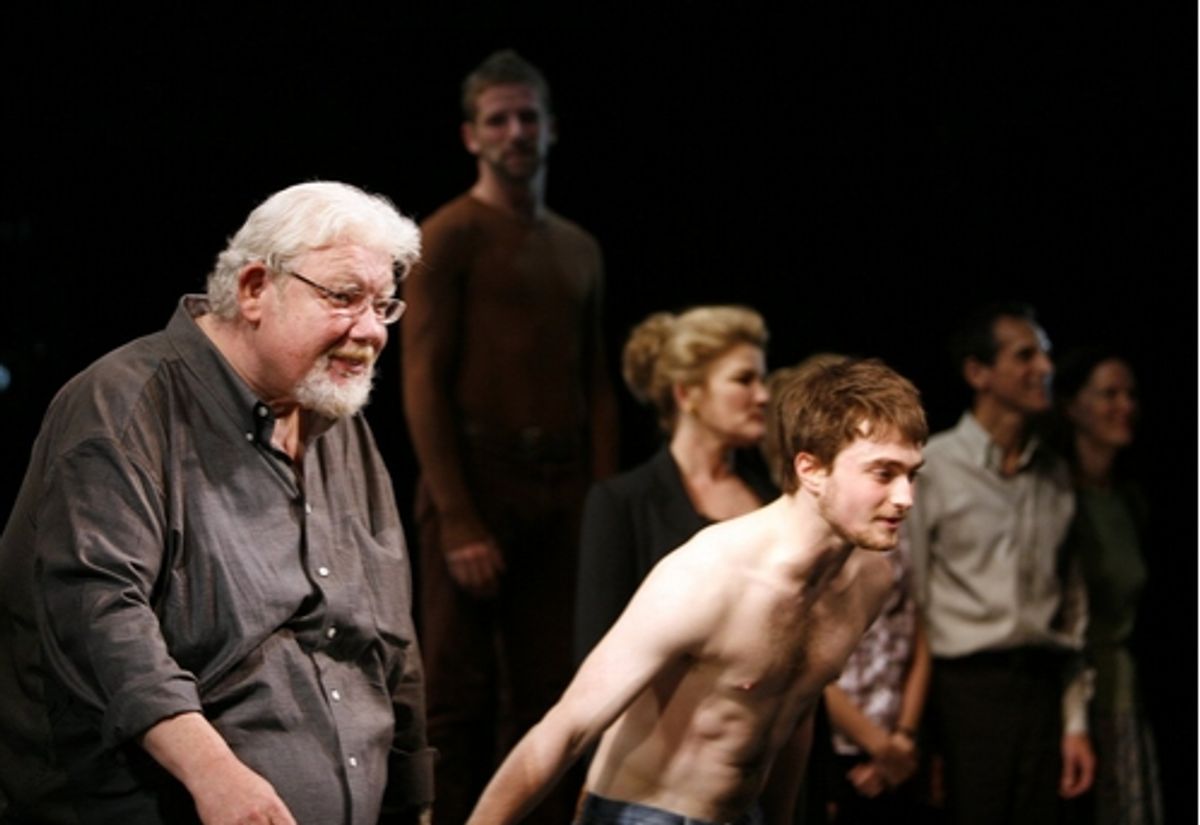 Richard Griffiths and Daniel Radcliffe at 