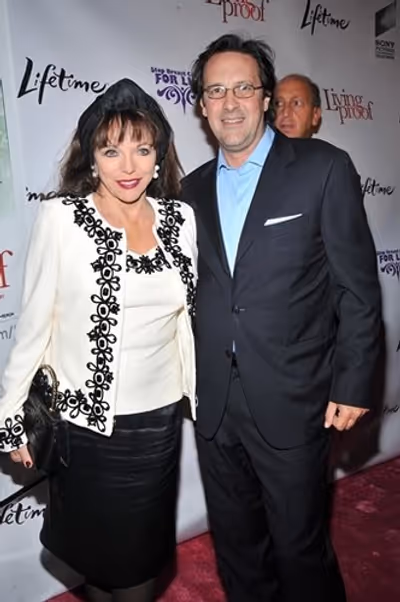 Joan Collins and Percy Gibson Photo