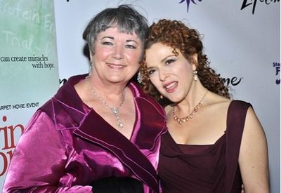 Barbara Bradfield and Bernadette Peters
 Photo