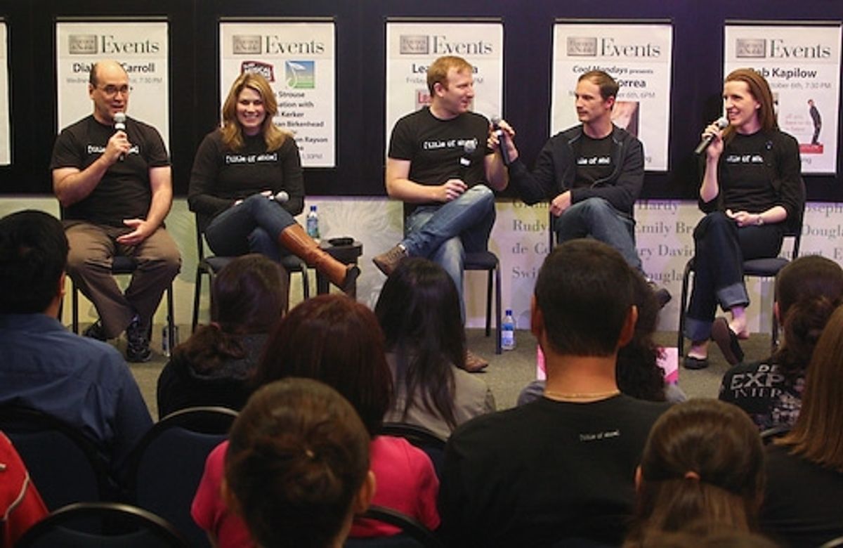 Larry Pressgrove, Heidi Blickenstaff, Hunter Bell, Jeff Bowen and Susan Blackwell at 