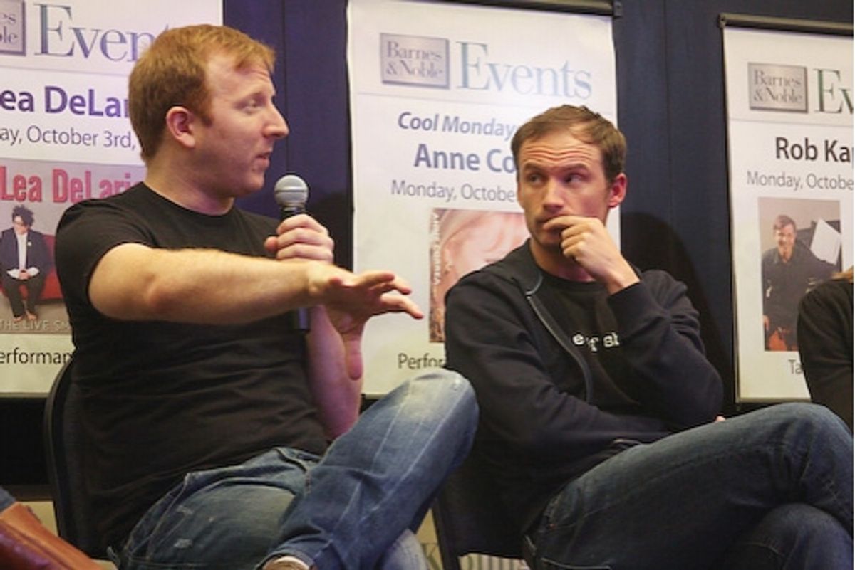 Hunter Bell and Jeff Bowen at 