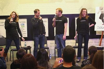 Heidi Blickenstaff, Jeff Bowen, Susan Blackwell and Hunter Bell Photo