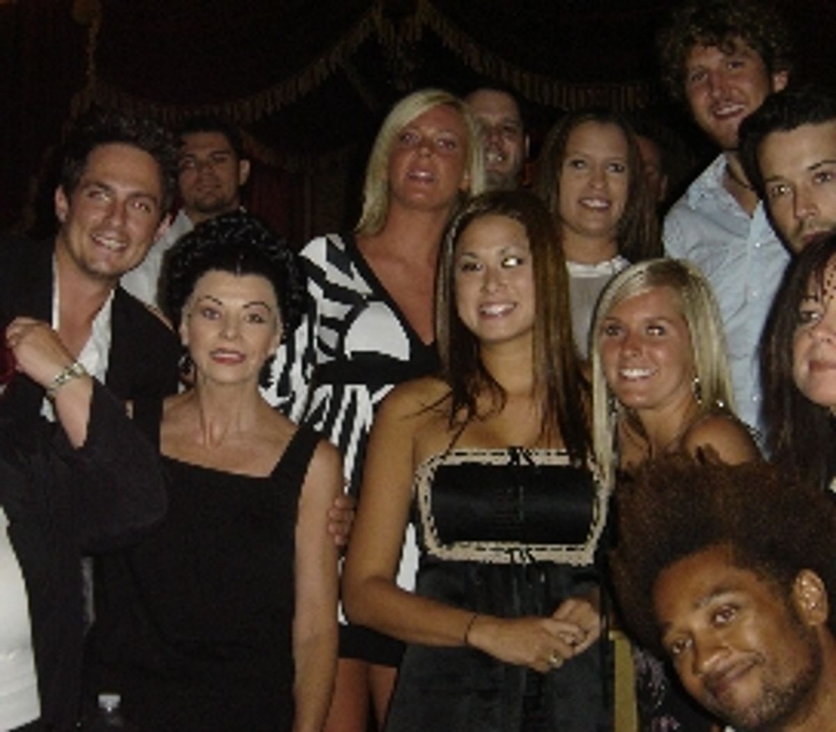 Marcia Cope-Hart and the Cast of Big Brother

 at 