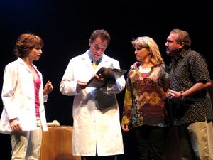 Chandra Lee Schwartz, Bruce Sabath, Liz Larsen and Stuart Zagnit Photo