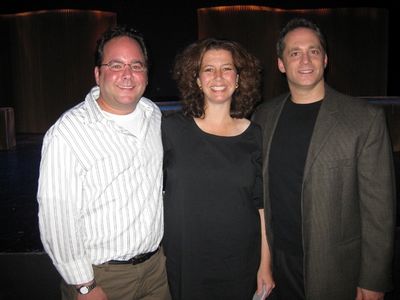 Composer Kyle Rosen & Co-Lyricists-Librettists Felicia Needleman and Laurence Holzman Photo