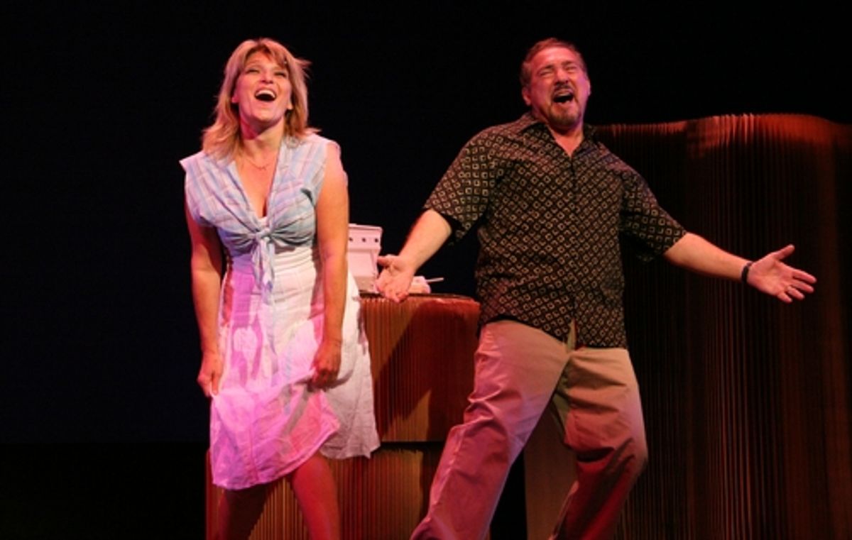 Liz Larsen and Stuart Zagnit at 'The Jerusalem Syndrome' Opens at NYMF