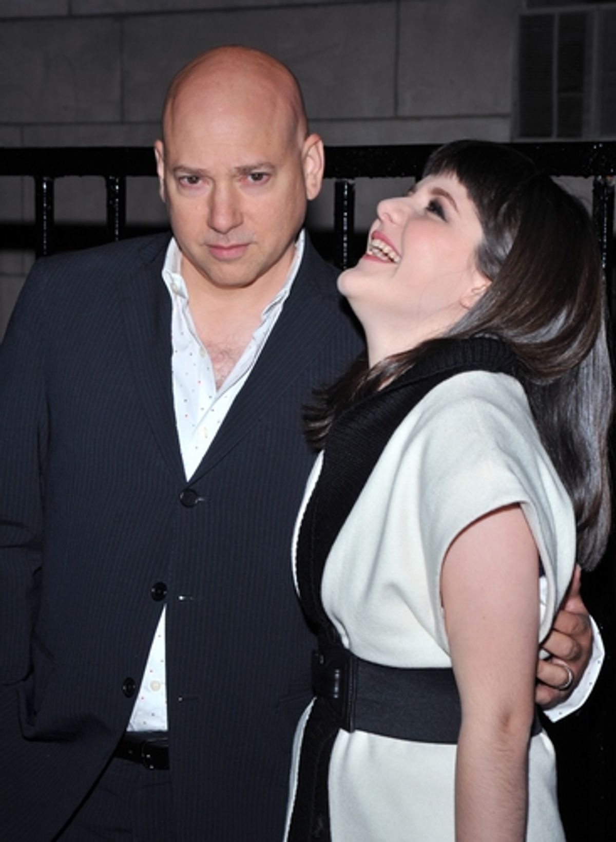 Evan Handler and Madeleine Martin  at 