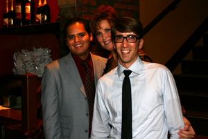 Robert A. Sherrill, Company Manager WPPAC; Thesa Lovins; Christopher Moss Photo