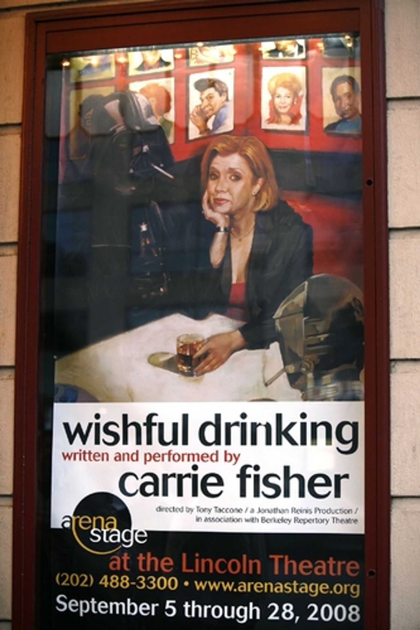 Photo Coverage: Final Curtain Call of Fisher's 'Wishful Drinking' at Arena  Image
