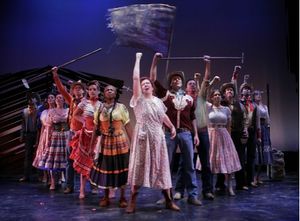 Jennifer Perry and the cast  Photo