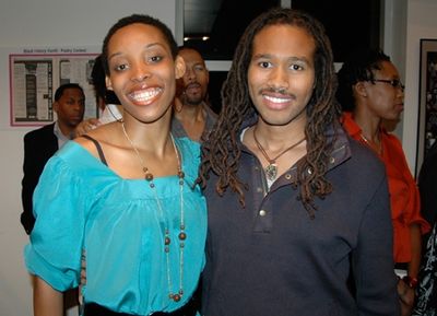 LaTonia Phipps and America Idol Finalist Anwar Robinson

 Photo
