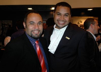 Assistant Director Winston Bachelor and Director Rajendra Ramoon Maharaj

 Photo