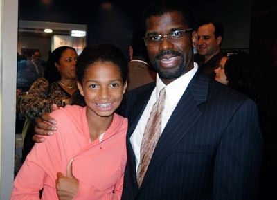 Executive Director Marshall Jones III with his daughter Sienna

 Photo