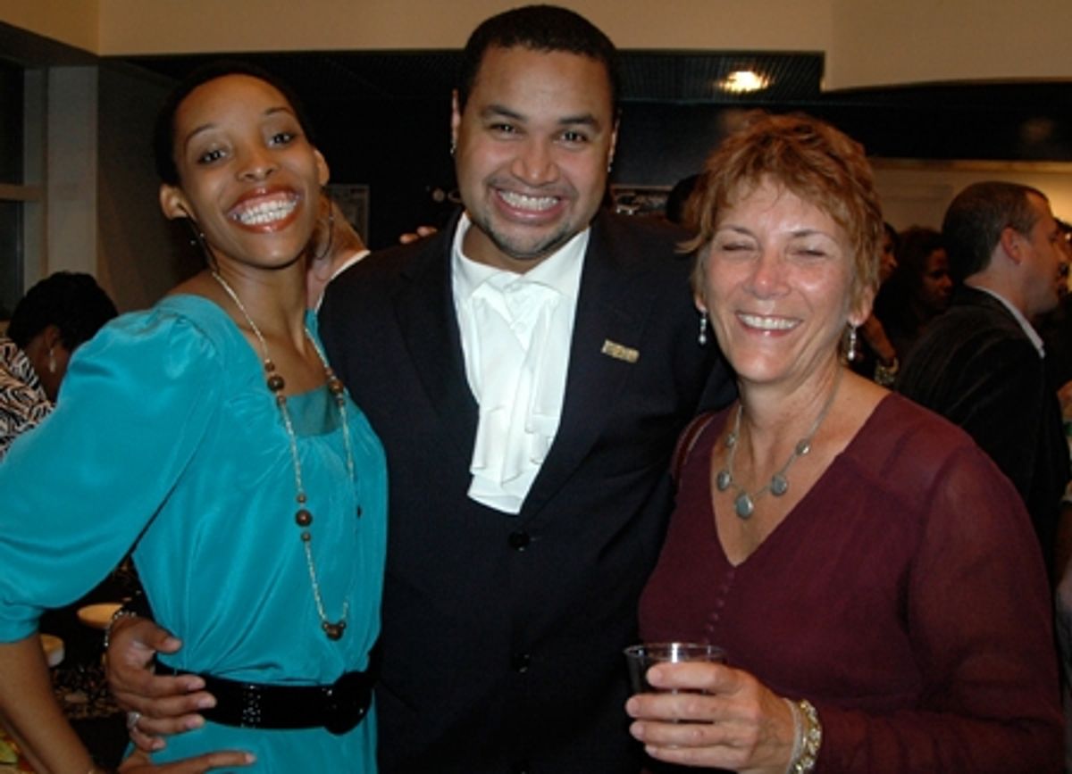 LaTonia Phipps, Director Rajendra Ramoon Maharaj and Costume Designer Cathy Homa-Rocchio
 at 