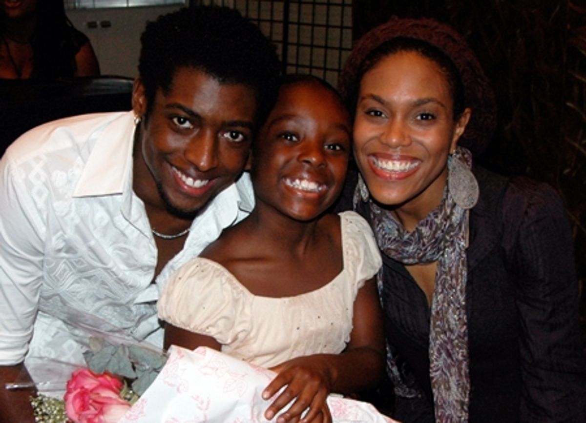 Actors Timothy Ware, Khailah Marie Johnson and Tiffany Jewel
 at 