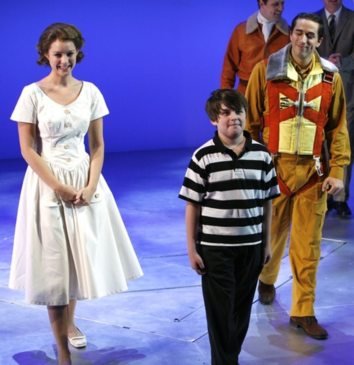 Jill Paice, Dalton Harrod and Matthew Scott at 