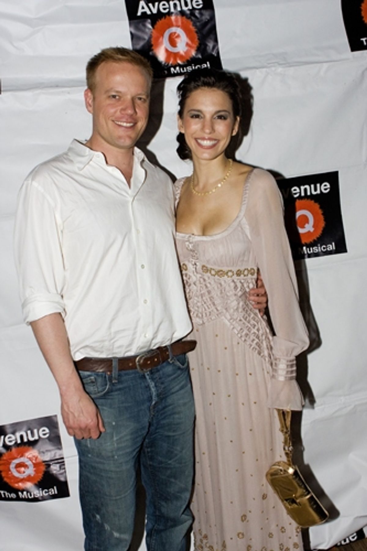 Jason Moore and Christy Carlson Romano at 