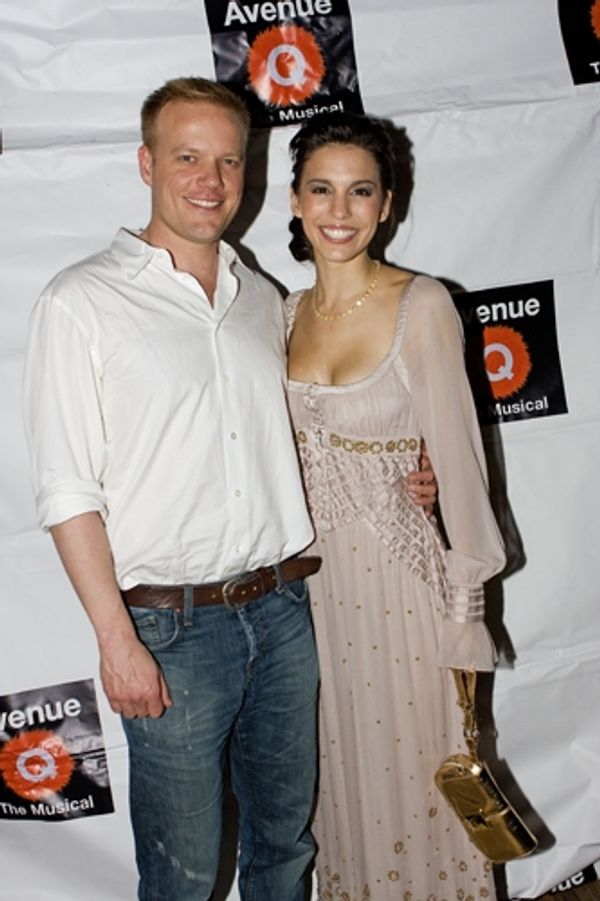 Jason Moore and Christy Carlson Romano Photo