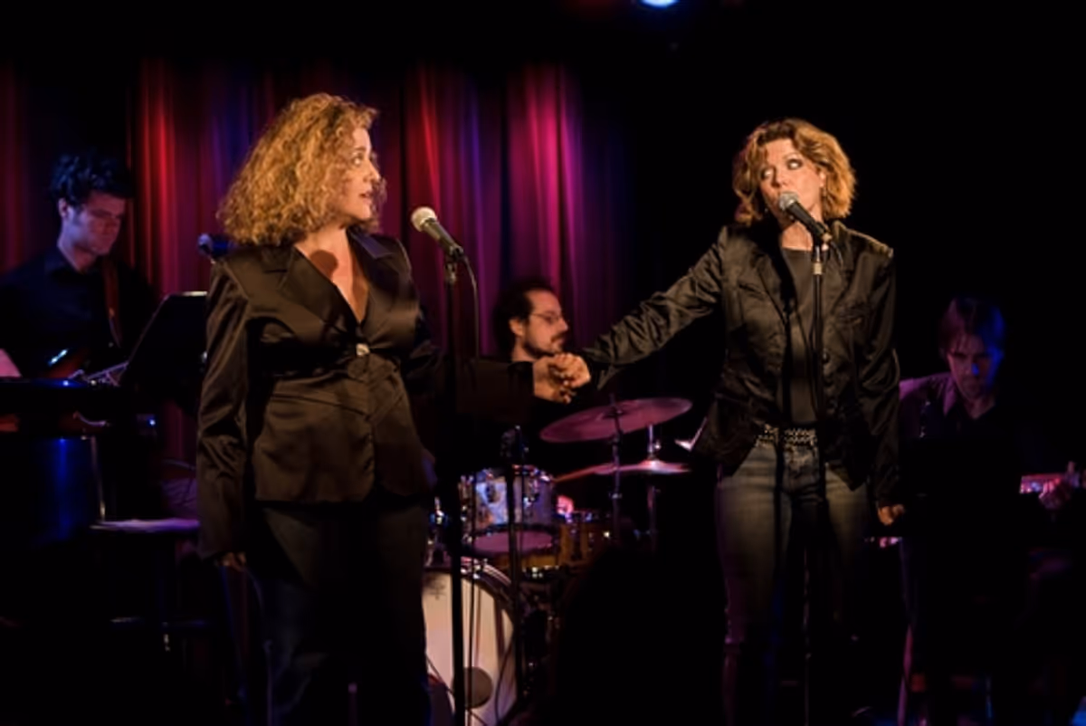 Mary Testa and Alison Fraser at Fraser and Testa Sing the Music of Magee in 'Together Again'