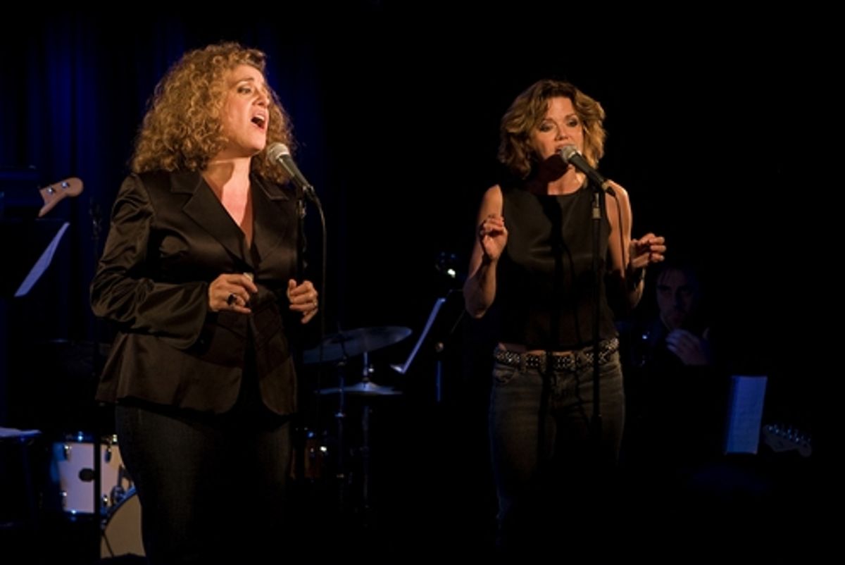 Mary Testa and Alison Fraser at Fraser and Testa Sing the Music of Magee in 'Together Again'