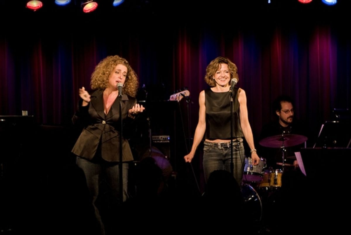 Mary Testa and Alison Fraser at Fraser and Testa Sing the Music of Magee in 'Together Again'